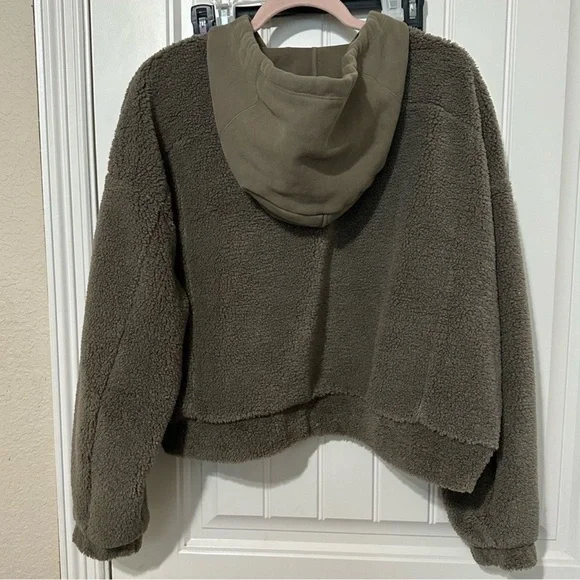 Lululemon cotton jersey fleece LOGO HOODIE